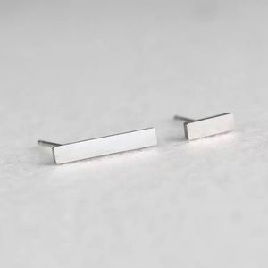🛑3 for $10 MUST GO SALE Uneven Bars Stainless Steel Studs